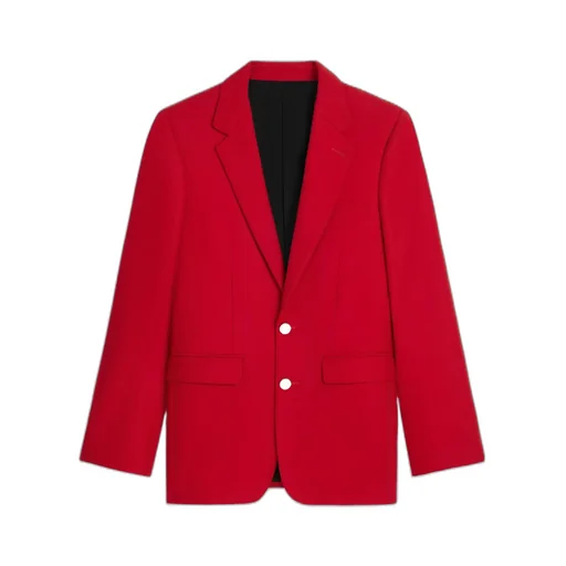 Classic Jacket In Wool Flannel