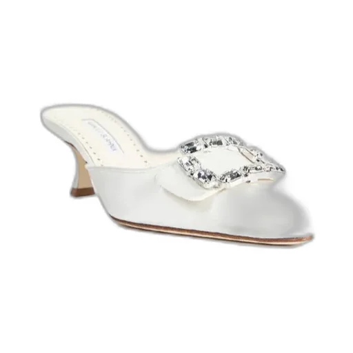 Pointed-Toe High-Heeled Sandals