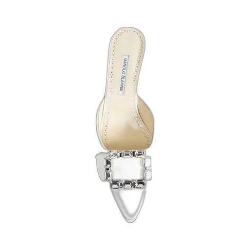 Pointed-Toe High-Heeled Sandals