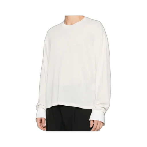 Crew Neck Long-Sleeved T-Shirt