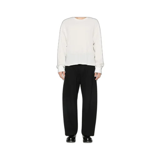 Crew Neck Long-Sleeved T-Shirt