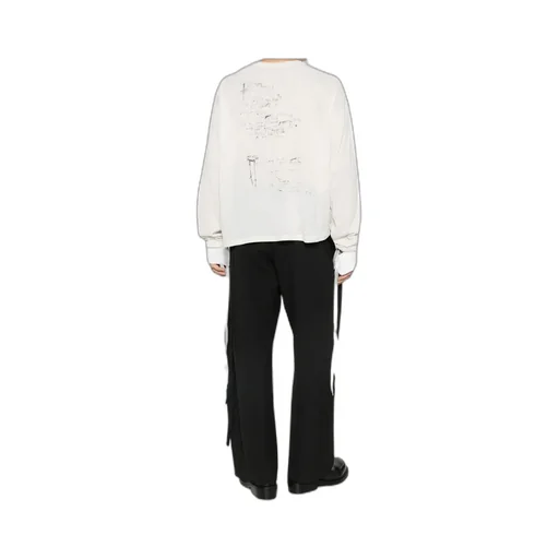 Crew Neck Long-Sleeved T-Shirt