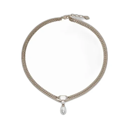 Alexander Mcqueen Skull Embellished Necklace