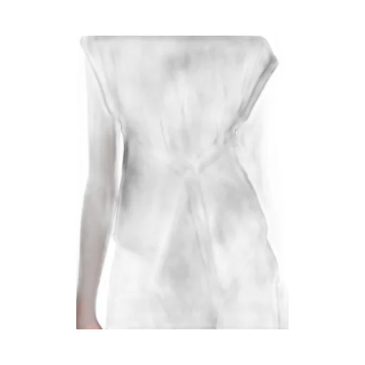Sleeveless Buttoned Top In Merino Blend