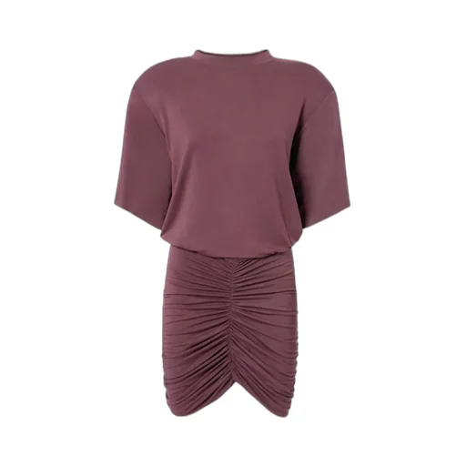 The Andamane Lennox Ruched Mini Dress