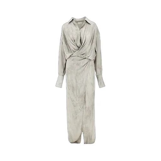 Long-Sleeved Shirt Dress