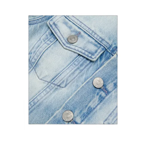 Buttoned Denim Jacket