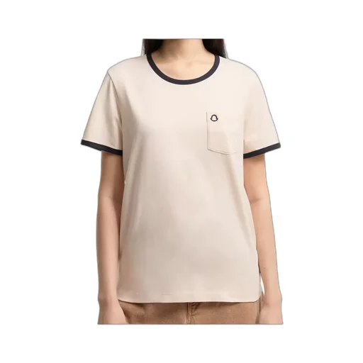 Moncler Embroidered Logo Crewneck T-Shirt