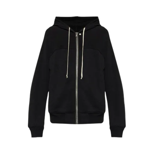 Rick Owens Zip-Up Drawstring Hoodie