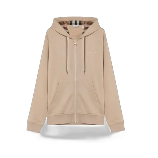 Long-Sleeved Zippered Sweatshirt