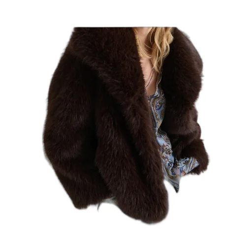 Oversized Plush Coat