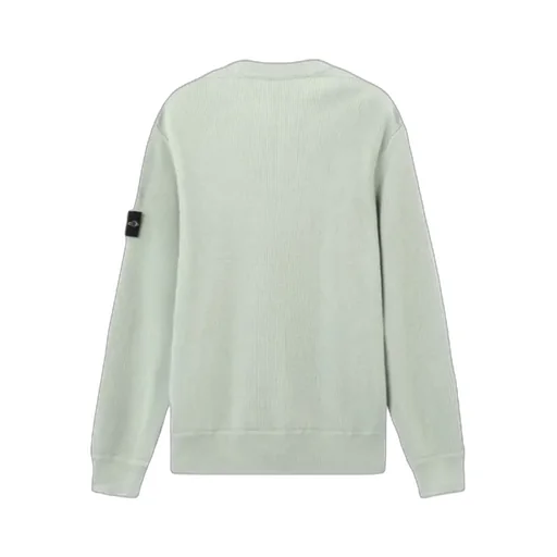 Stone Island Logo Patch Crewneck Sweatshirt