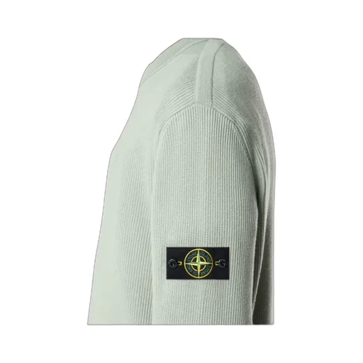 Stone Island Logo Patch Crewneck Sweatshirt