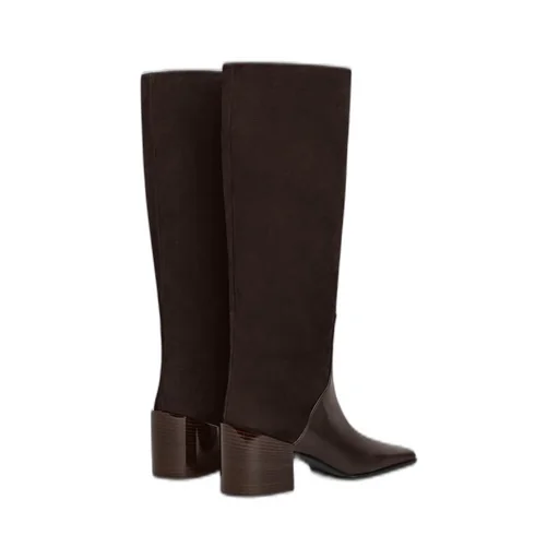 Square-Toe Boots