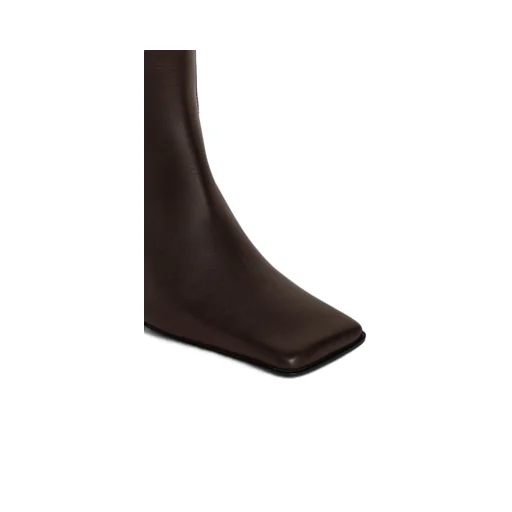 Square-Toe Boots
