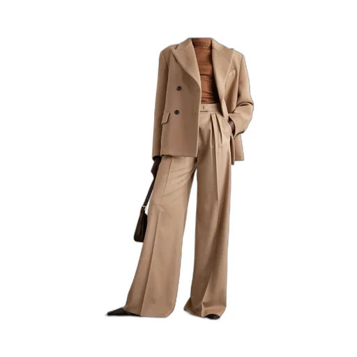 Vianney Double-Breasted Short Coat