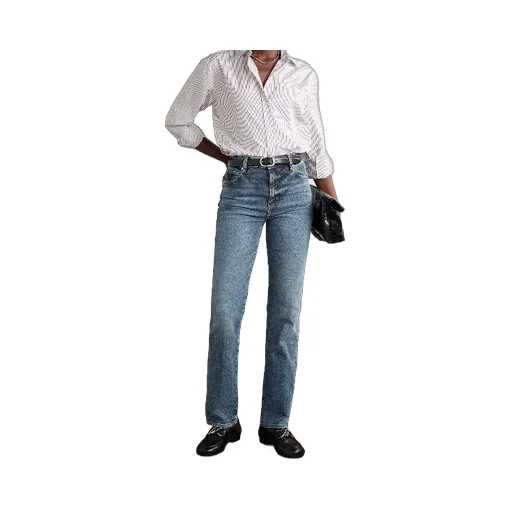 The Ruler High-Rise Slim-Leg Jeans