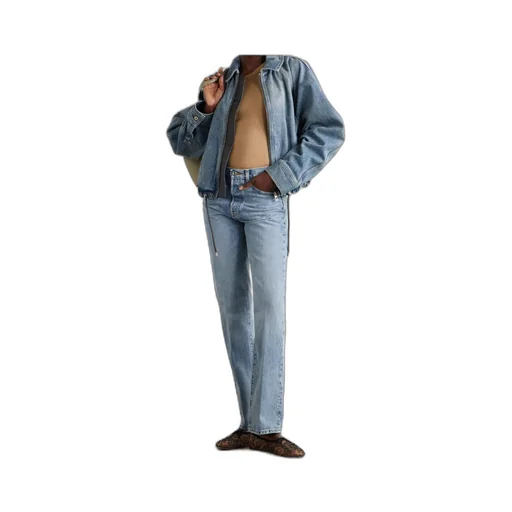 The Vertical Straight-Leg Jeans