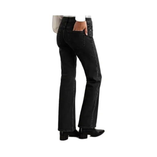 The Rodeo Mid-Rise Flared Jeans