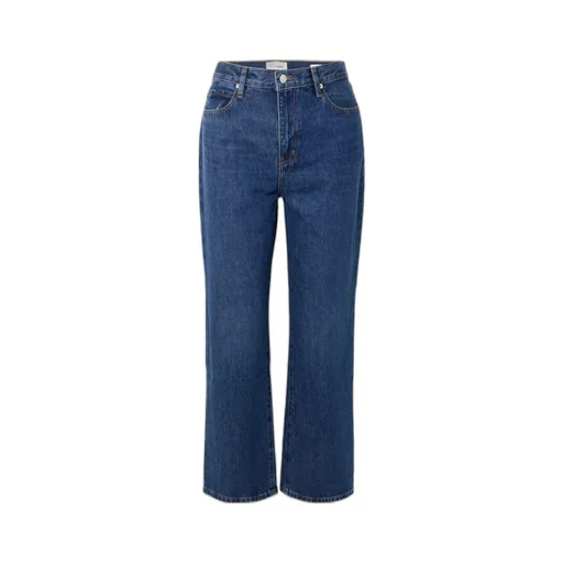 High Waist Straight Jeans