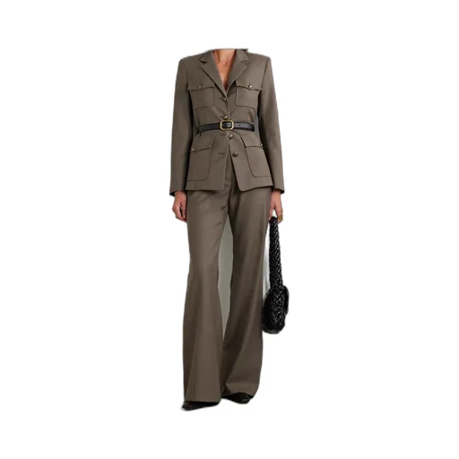 Button Long Sleeve Casual Jacket