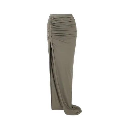 Asymmetric Ruffled Skirt