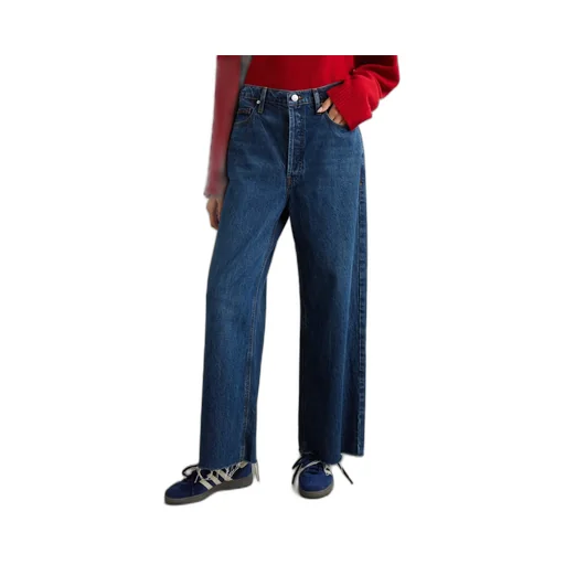 High-Rise Wide-Leg Jeans