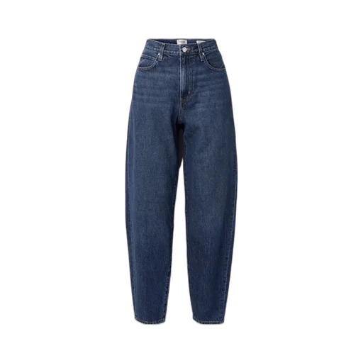 High-Rise Tapered Jeans
