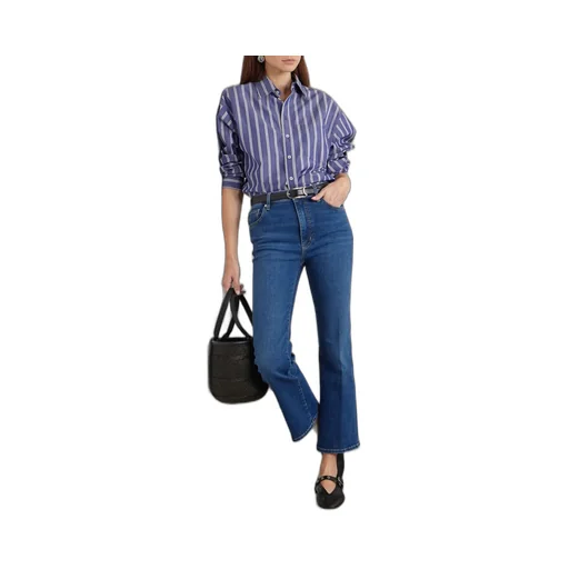 High-Rise Skinny-Leg Cropped Jeans