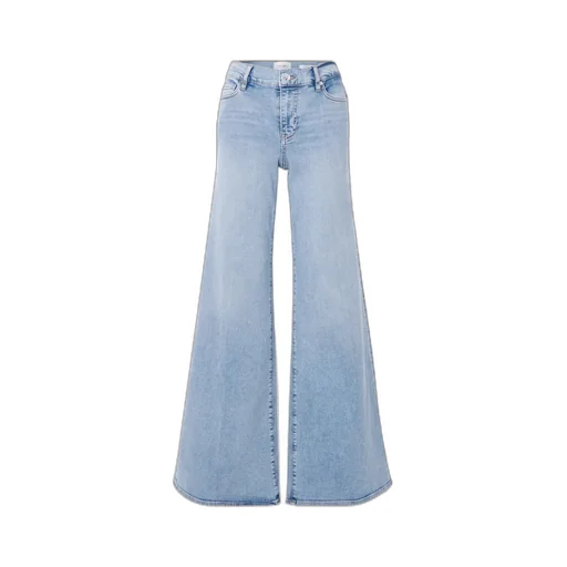 Mid-Rise Flared Jeans