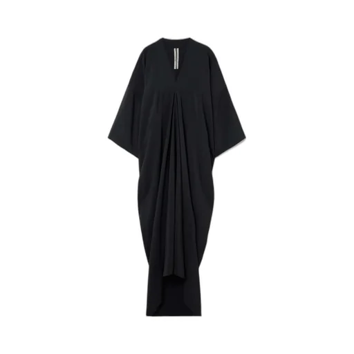 Tommykite Asymmetric Draped Crepe Gown