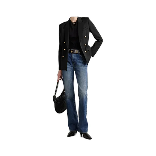 Vira Double-Breasted Suit Jacket