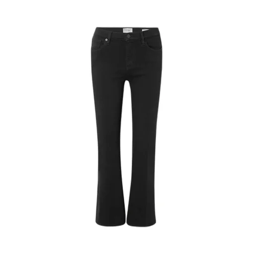 Low-Rise Bootcut Jeans
