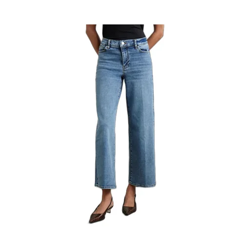 High-Rise Wide-Leg Jeans