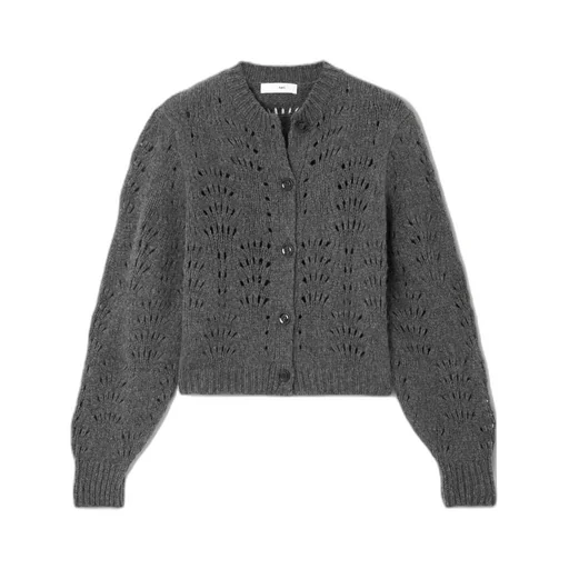 Openwork Knit Cardigan