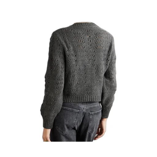Openwork Knit Cardigan