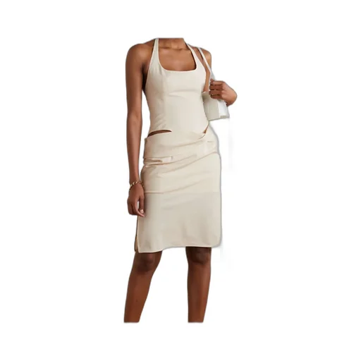 Hielo Backless Dress