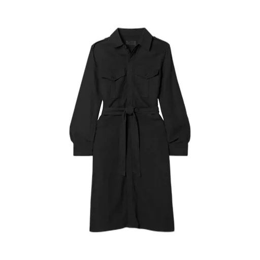 Marcia's Midi Shirt Dress With A Belt