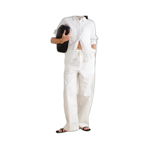 Kai Wide-Leg Casual Pants