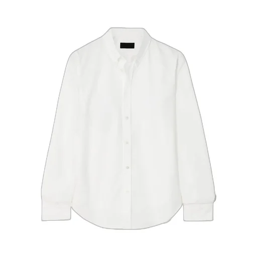 Long-Sleeved Button-Down Shirt
