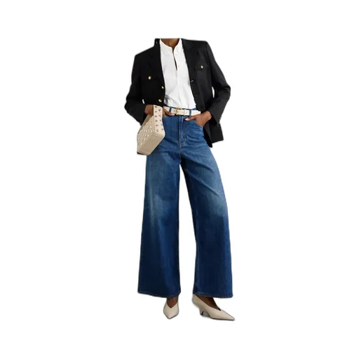Long-Sleeved Button-Down Shirt