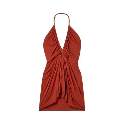 Lilies Backless Halter Neck Suspender Top