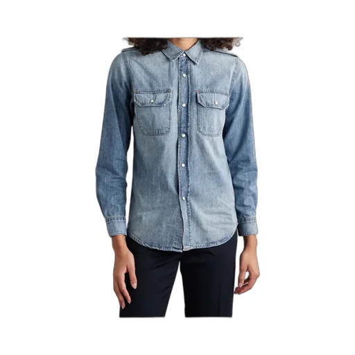 Nais Long-Sleeved Denim Shirt