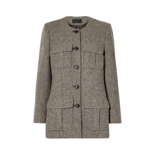Gabriella Button-Down Blazer