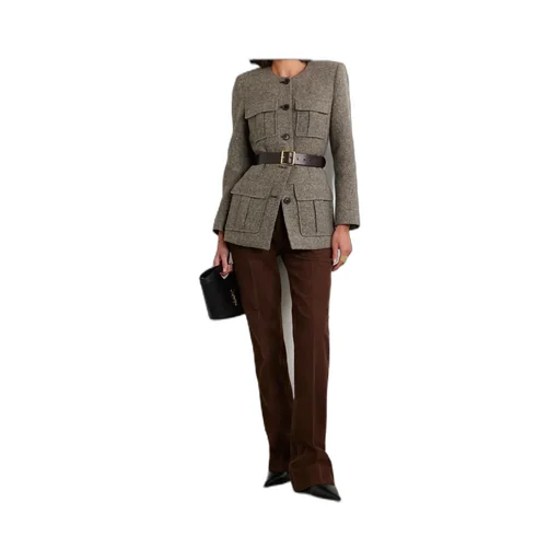 Gabriella Button-Down Blazer