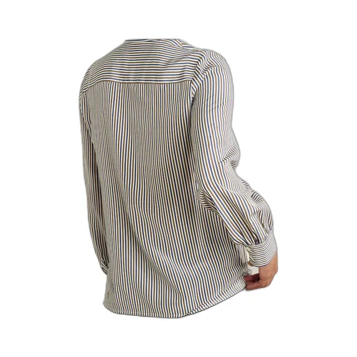Striped Long-Sleeved Shirt