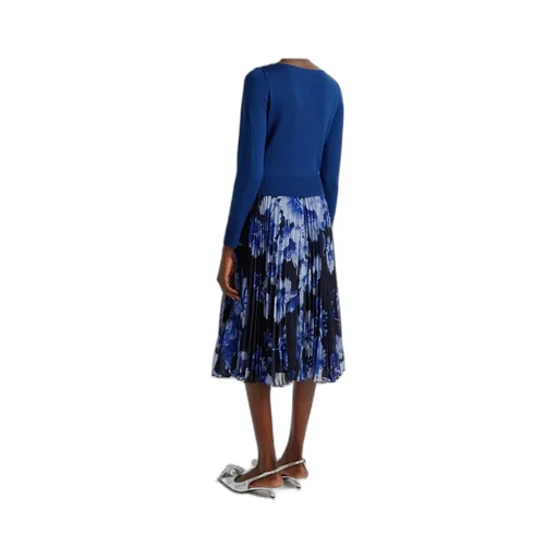 Pleated Midi Skirt