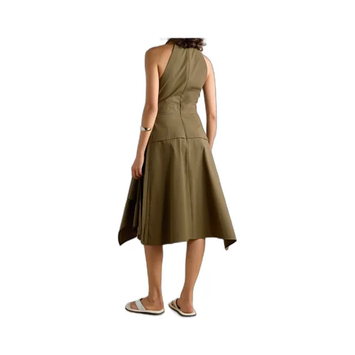 Yoko Pleated Dress
