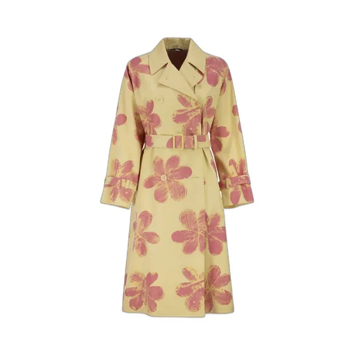 Long-Sleeved Trench Coat