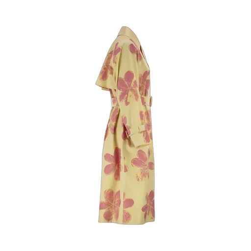 Long-Sleeved Trench Coat